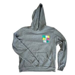 My Favorite Murder x Womens Gray Hoodie Sweatshirt Size M